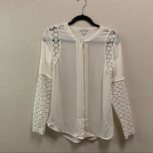 J Crew silk shirt size 4